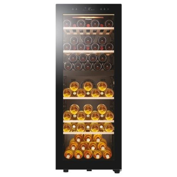 Haier HWS79GDG Cantinetta vino Wine Bank 50 Series 5Libera installazione 2 zone 79 bottiglie Luce LED Classe G
