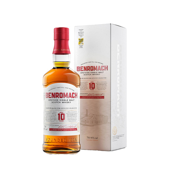 Whisky Benromach 10 Years Old 70 Cl
