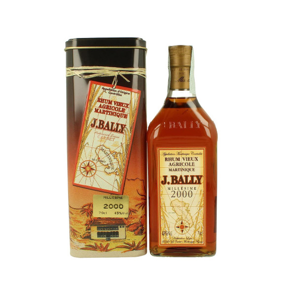 Rum 'J. Bally Millesimè 2000' Rhum Vieux Agricole 70 Cl
