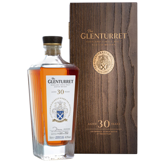 Glenturret Whisky 30 Years Old (Cassetta Legno)