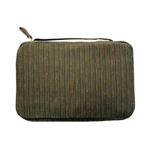 20 Pen Case - Mustard Green