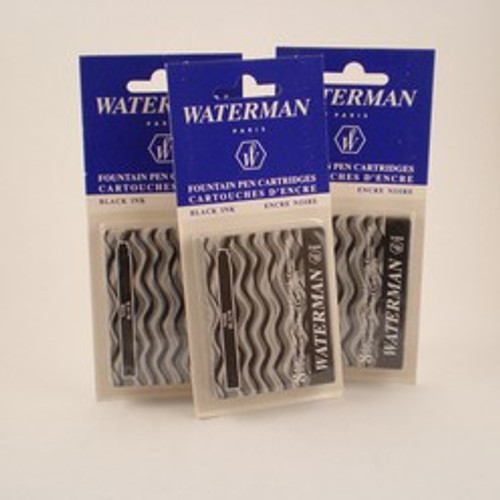 Waterman Cartridges Intense Black