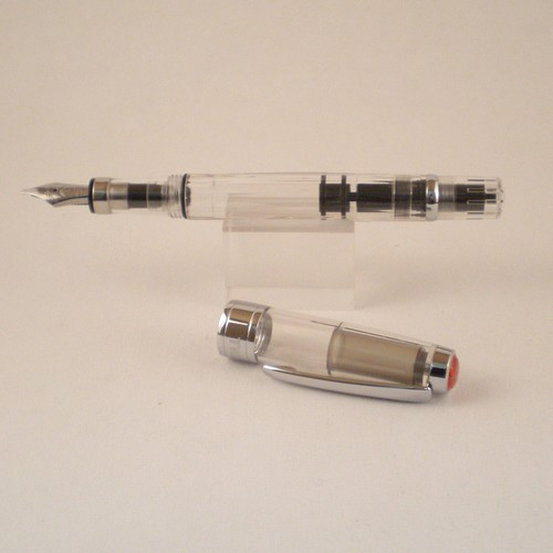 TWSBI Diamond 580 Clear Stub Fountain Pen