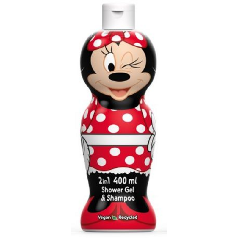 MINNIE MOUSE 2 IN 1 SHOWER GEL & SHAMPOO 1D 400 ML - Meloni Store