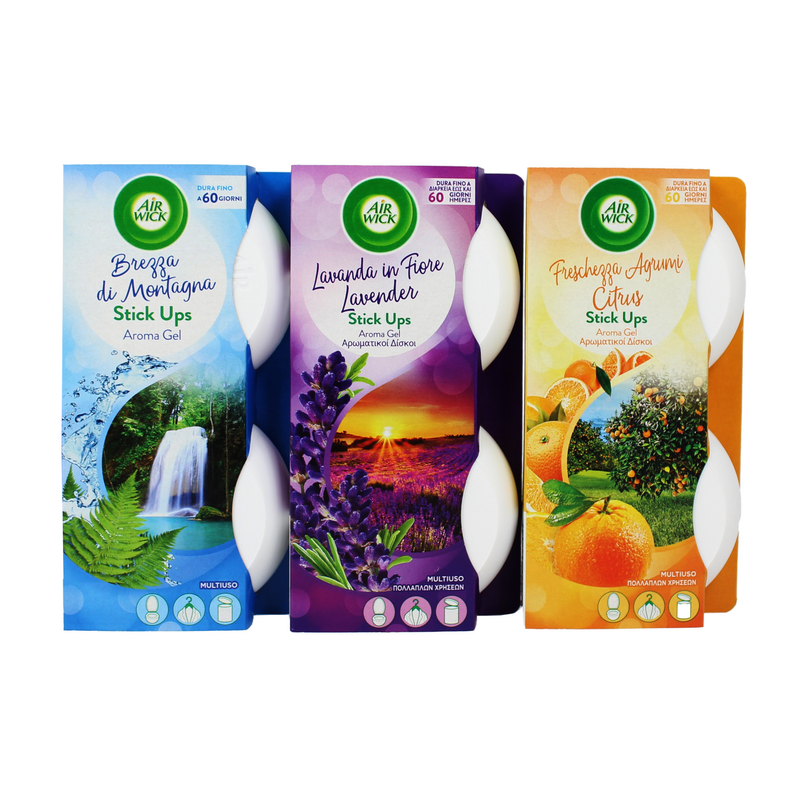 Air Wick Stick'up Deodorante Armadi E Cassettiere 2 Pezzi - Piazza Mercato Casa - Foto 8