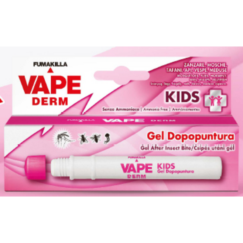VAPE DERM KIDS GEL DOPOPUNTURA PENNA 10 ML - Meloni Store