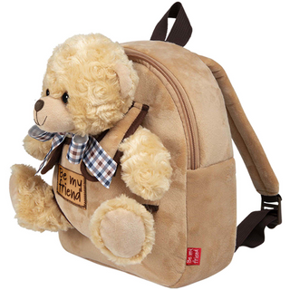 PERLETTI ZAINETTO CON PELUCHE ORSETTA 