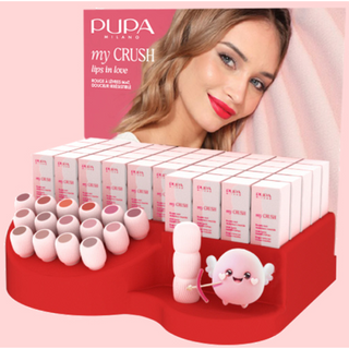 PUPA ROSSETTO MY CRUSH ESPOSITORE MAKE UP 45 PEZZI MISTI
