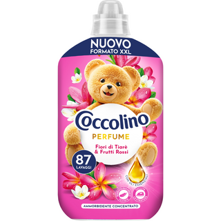COCCOLINO PERFUME AMMORBIDENTE CONCENTRATO FIORI DI TIARE' & FRUTTI ROSSI 87 LAVAGGI 1827 ML