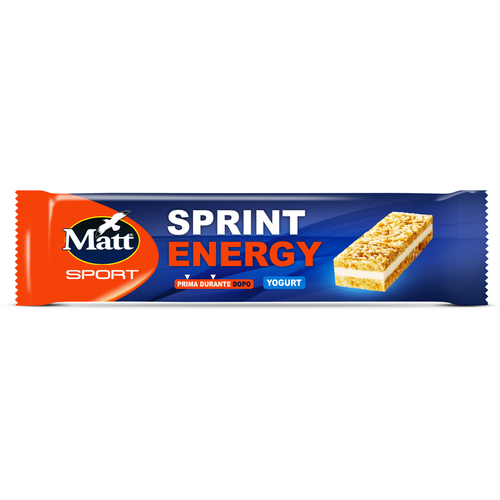 MATT SPORT BARRETTA ENERGY SPRINT YOGURT 35 grammi