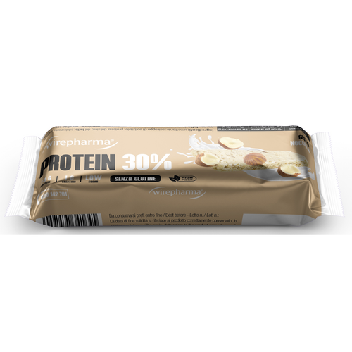 WIREPHARMA BARRETTA PROTEIN 30% NOCCIOLA 45 GR.