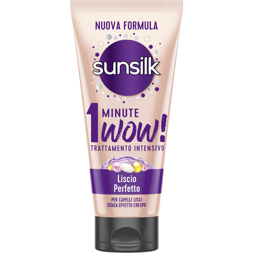 SUNSILK TRATTAMENTO INTENSIVO 1 MINUTE WOW! LISCIO PERFETTO CAPELLI LISCI 180 ML