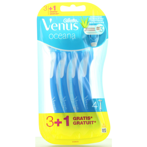 GILLETTE VENUS OCEAN RASOIO USA & GETTA 3+1PZ 