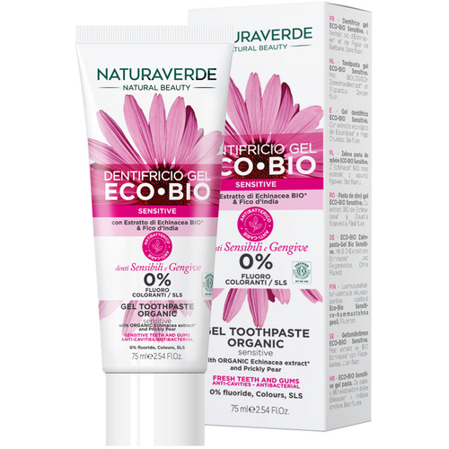 NATURAVERDE ECO BIO DENTIFRICIO GEL SENSITIVE DENTI SENSIBILI e GENGIVE 75 ML NATURAVERDE ECO BIO DENTIFRICIO GEL SENSITIVE DENTI SENSIBILI e GENGIVE 75 ML