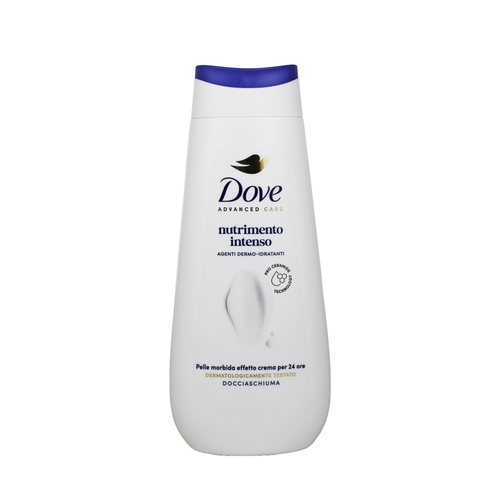DOVE DOCCIA NUTRIMENTO INTENSO CON AGENTI DERMO IDRATANTI 225 ML