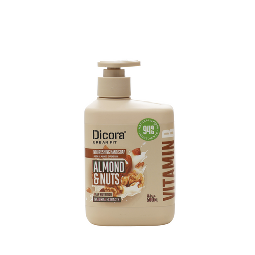 DICORA SAPONE LIQUIDO PER MANI MANDORLA e NOCI 500 ML
