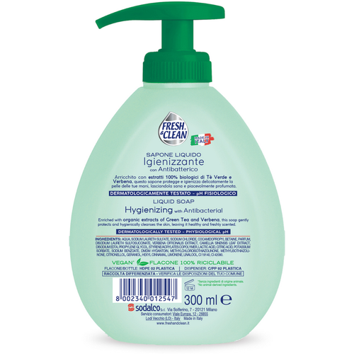 fresh e clean sapone liquido disinfettante VEEV One Blue Mint Vape Pod