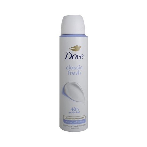 DOVE DEODORANTE SPRAY 48H CLASSIC FRESH 150 ML