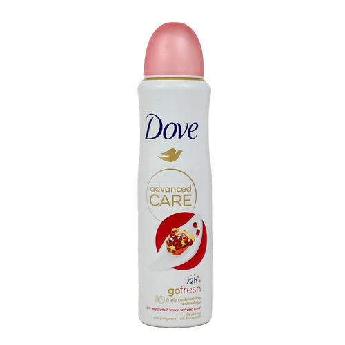 DOVE DEODORANTE SPRAY GO FRESH POMEGRANATE & LEMON ADVANCED CARE 150 ML