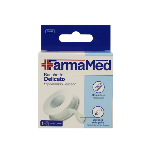 FARMAMED ROCCHETTO TELA PER PELLI SENSIBILI 7,5 M x 1,25 CM