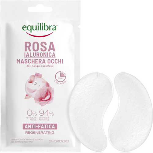 EQUILIBRA ROSA IALURONICA MASCHERA OCCHI ANTIFATICA REGENERATING 2 PATCH MONODOSE EQUILIBRA ROSA IALURONICA MASCHERA OCCHI ANTIFATICA REGENERATING 2 PATCH MONODOSE