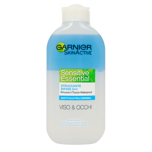 GARNIER CLEAN SENSITIVE STRUCCANTE BIFASE 2in1 200 ML.