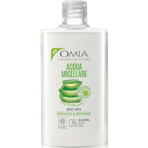 OMIA ECOBIO ACQUA MICELLARE STRUCCA & DETERGE ALOE VERA 400 ML 