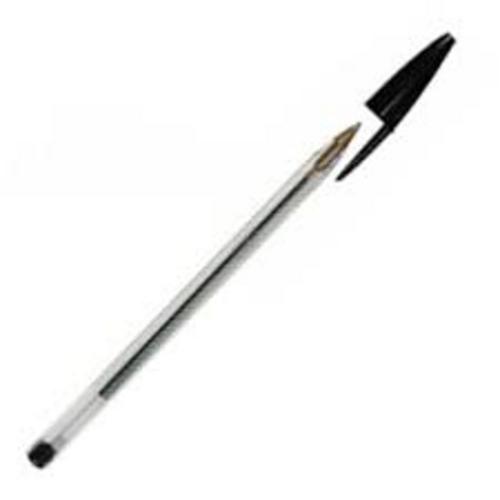 BIC BIRO CRISTAL NERE