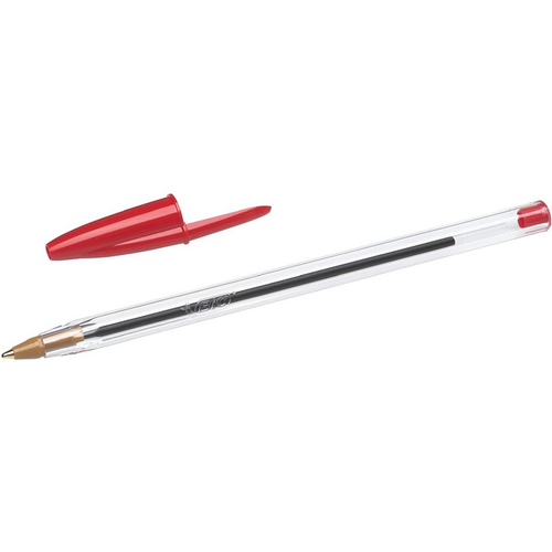 BIC BIRO CRISTAL ROSSE
