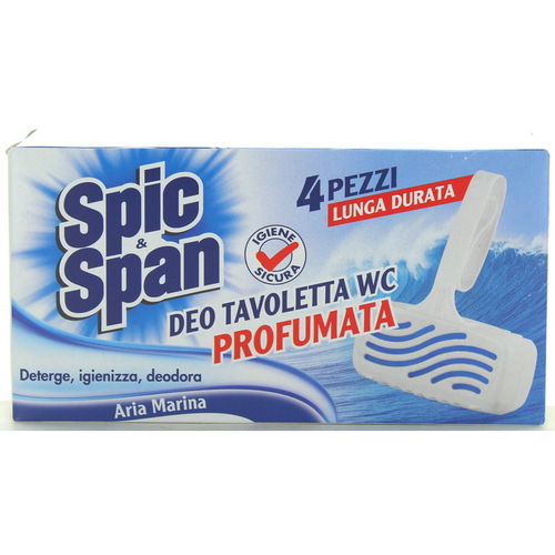 SPIC&SPAN DEO TAVOLETTA WC 4 PZ ARIA MARINA SPIC&SPAN DEO TAVOLETTA WC 4 PZ ARIA MARINA