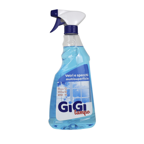 GIGI LAMPO DETERGENTE VETRI E SPECCHI SPRAY 750 ML.  