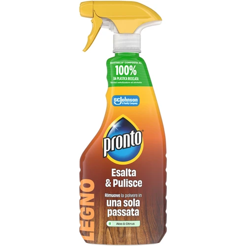 PRONTO LEGNO ALOE VERA E CITRUS TRIGGER 500 ML.        