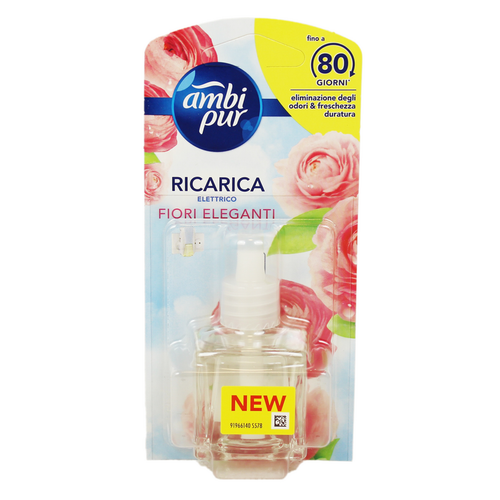 AMBIPUR ELETTRICO RICARICA LIQUIDA FIORI ELEGANTI 20 ML