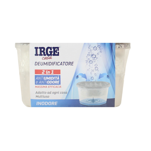 IRGE CASA DEUMIDIFICATORE VASCHETTA 2 in 1 400 ML INODORE
