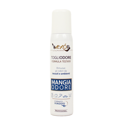 WEXOR TOGLIODORE TESSUTI e AMBIENTI MANGIA ODORE FORMATO VIAGGIO 100 ML