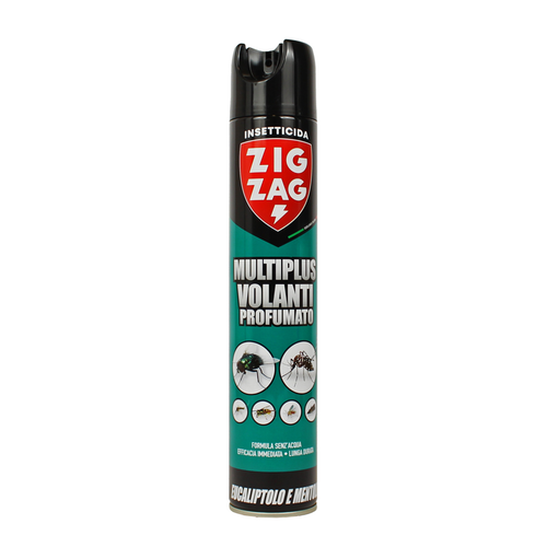 ZIG ZAG INSETTICIDA DRY MOSCHE E ZANZARE EUCALIPTO E MENTOLO 500 ML