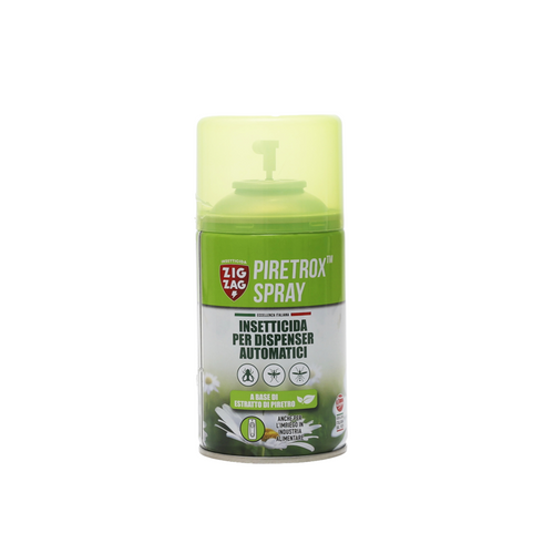 ZIG ZAG INSETTICIDA REPELLENTE AL PIRETRO PLUS 250 ML x EROGATORE AUTOMATICO RICARICA