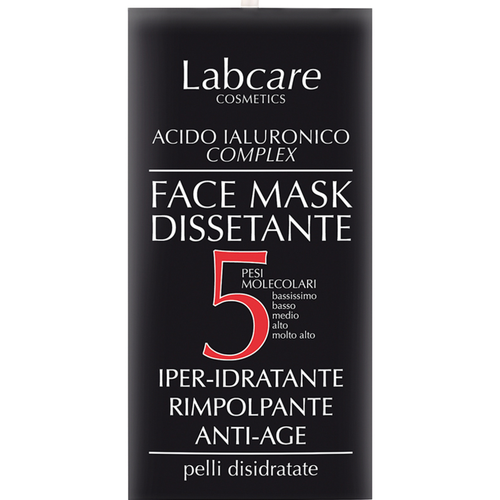 LABCARE COSMETICS FACE MASK DISSETANTE ACIDO IALURONICO COMPLEX PELLI DISIDRATATE 25 ML