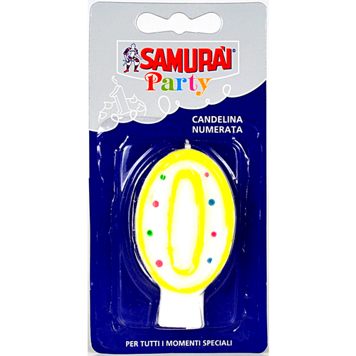SAMURAI PARTY CANDELA COMPONIBILE N.0