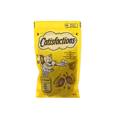 CATISFACTIONS FORMAGGIO BUSTA 60 GRAMMI