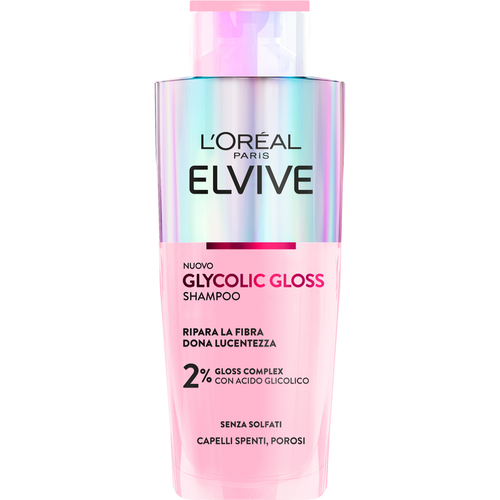 ELVIVE SHAMPOO GLYCOLIC GLOSS CAPELLI SPENTI, POROSI 200 ML ELVIVE SHAMPOO GLYCOLIC GLOSS CAPELLI SPENTI, POROSI 200 ML