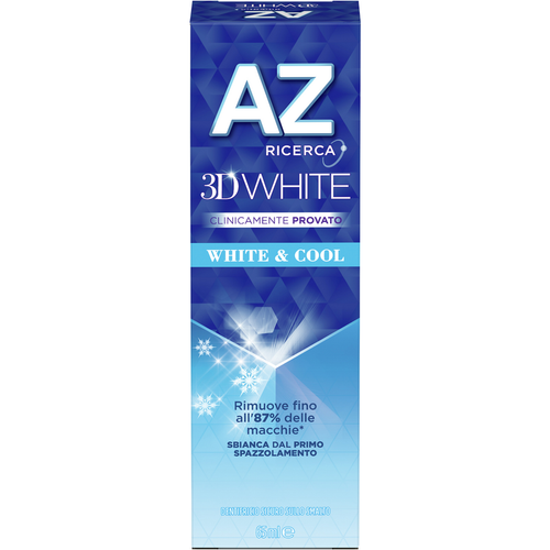 AZ DENTIFRICIO 3D WHITE WHITE & COOL 65 ML AZ DENTIFRICIO 3D WHITE WHITE & COOL 65 ML