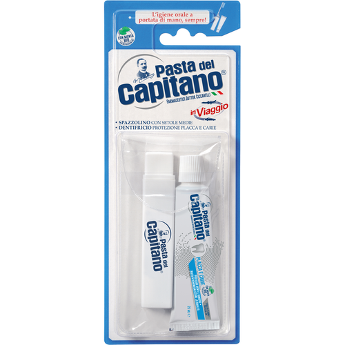 PASTA DEL CAPITANO KIT VIAGGIO SPAZZOLINO + DENTIFRICIO 25 ML