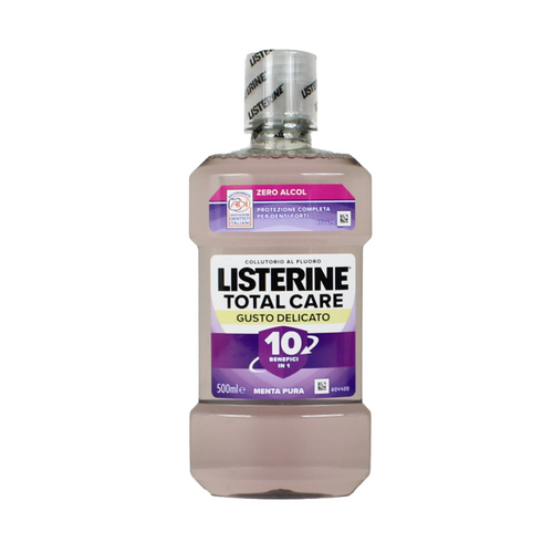 LISTERINE COLLUTORIO TOTAL CARE GUSTO DELICATO 6in1 MENTA PURA 500 ML LISTERINE COLLUTORIO TOTAL CARE GUSTO DELICATO 6in1 MENTA PURA 500 ML