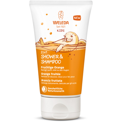 WELEDA KIDS DOCCIA&SHAMPOO ARANCIA FRUTTATA TUBO 150 ML WELEDA KIDS DOCCIA&SHAMPOO ARANCIA FRUTTATA TUBO 150 ML