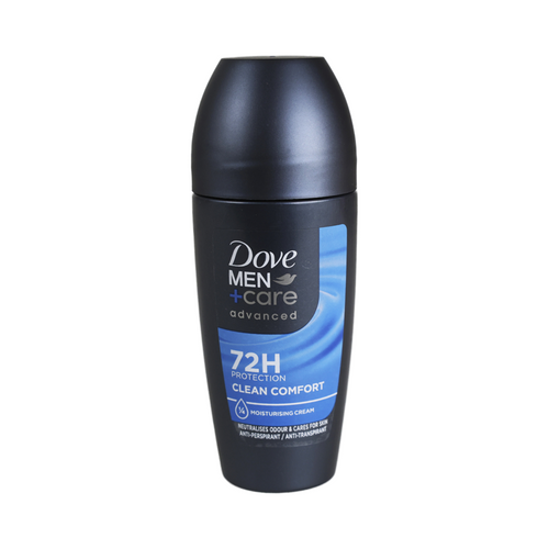 DOVE MEN DEODORANTE ROLL ON 72H CLEAN COMFORT 50 ML