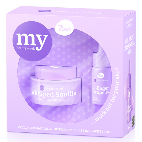 7 DAYS COFANETTO MY BEAUTY WEEK WORK OUT FOR YOUR SKIN SIERO COLLEGEN DROPS + CREMA VISO WHIPPED SOUFFLE