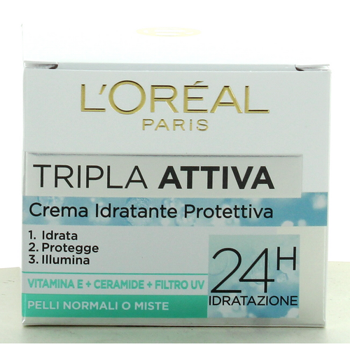 L'OREAL TRIPLA ATTIVA CREMA GIORNO PELLI NORMLI-MISTE 50ML L'OREAL TRIPLA ATTIVA CREMA GIORNO PELLI NORMLI-MISTE 50ML