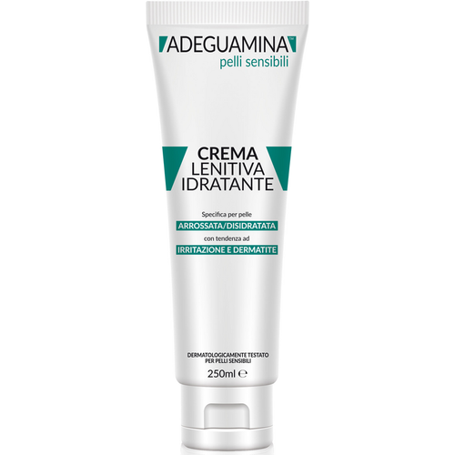 ADEGUAMINA CREMA LENITIVA - IDRATANTE PELLI SENSIBILI ARROSSATA, DISIDRATATA TUBO 250 ML 