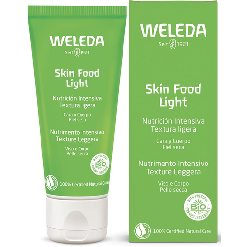 WELEDA SKIN FOOD LIGHT VISO CORPO NUTRIMENTO INTENSIVO TEXTURE LEGGERA PELLE SECCA TUBO 75 ML